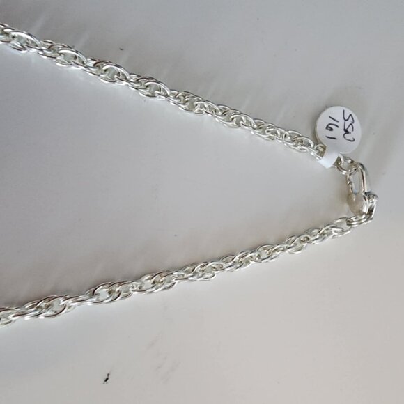 NWT Dark Blue Goldstone & Sterling Silver Necklace - Picture 4 of 7